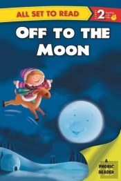 All Set To Read A Phonics Reader Off To The Moon