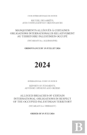 Alleged Breaches Of Certain International Obligations In Respect Of The Occupied Palestinian Territory (Nicaragua V. Germany)