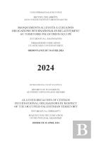 Alleged Breaches Of Certain International Obligations In Respect Of The Occupied Palestinian Territory (Nicaragua V. Germany)