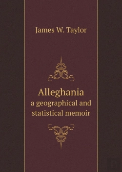 Bertrand.pt - Alleghania A Geographical And Statistical Memoir
