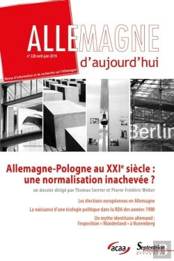 Bertrand.pt - Allemagne D Aujourd'Hui, N  228 Avril Juin 2019 - Allemagne-Pologne, Une Normalisation Inachevee