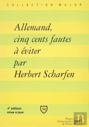 Allemand, Cinq Cents Fautes A Eviter