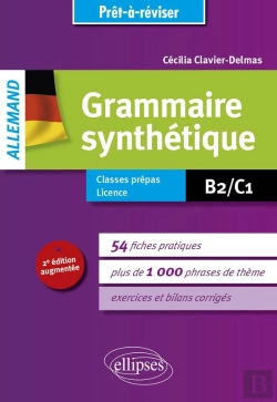 Bertrand.pt - Allemand ; Grammaire Synthétique De L'Allemand En 54 Fiches Pratiques Avec Exercices