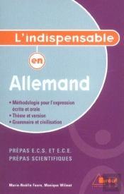 Allemand; Prepas Ecs, Ece, Prepas Scientifiques