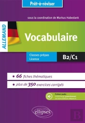 Allemand ; Vocabulaire ; B2/C1 ; Classes Prépas, Licence