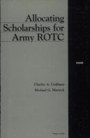 Allocating Scholarships For Army Rotc