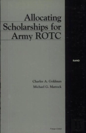 Allocating Scholarships For Army Rotc