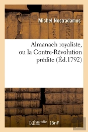 Almanach Royaliste Edition 1792