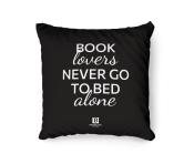 Almofada BERTRAND Book Lovers (preto)