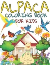 Alpaca Coloring Book For Kids