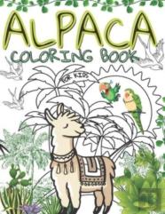Alpaca Coloring Book For Kids