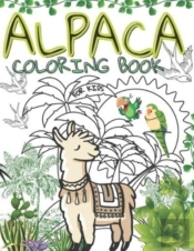 Alpaca Coloring Book For Kids