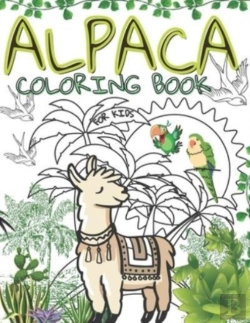 Bertrand.pt - Alpaca Coloring Book For Kids