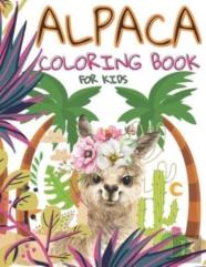 Alpaca Coloring Book For Kids