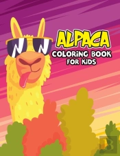 Alpaca Coloring Book For Kids