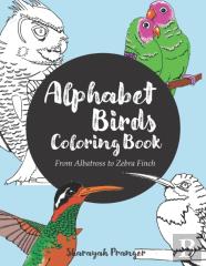 Alphabet Birds Coloring Book