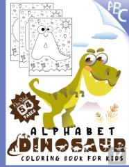 Alphabet Dinosaur Coloring Book For Kids