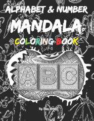 Alphabet & Number Mandala Coloring Book