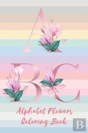 Alphabet Flower Coloring Book