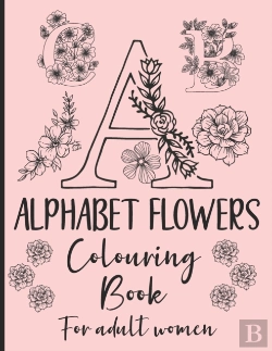 Bertrand.pt - Alphabet Flowers Colouring Book