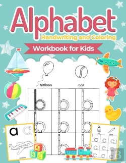 Bertrand.pt - Alphabet Handwriting And Coloring Workbook For Kids
