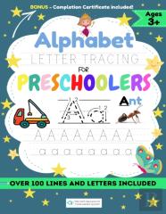Alphabet Letter Tracing For Preschoolers