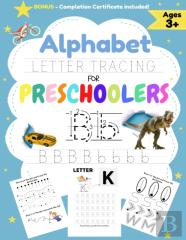 Alphabet Letter Tracing For Preschoolers