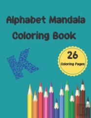 Alphabet Mandala Coloring Book