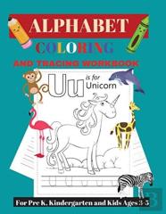 Alphabet Tracing And Coloring Workbook