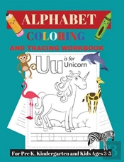 Alphabet Tracing And Coloring Workbook
