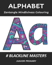Alphabet Zentangle Mindfulness Colouring