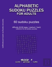 Alphabetic Sudoku Puzzles For Adults