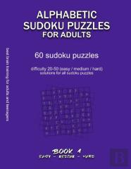 Alphabetic Sudoku Puzzles For Adults