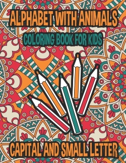 Bertrand.pt - Alphabets With Animals Mandala Effects Coloring And Activity Book For Kids