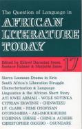 Alt 17 The Question Of Language In African Literature Today