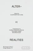 Alter–Journal N.º 1 - Realities