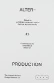 Alter–Journal N.º 3 - Production