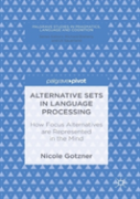 Alternative Sets In Language Processing