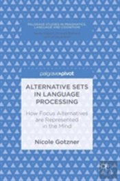 Alternative Sets In Language Processing