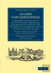 Alumni Cantabrigienses