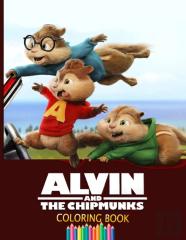 Alvin And The Chipmunks Coloring Book