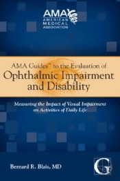 Ama Guides To The Evaluation Of Ophthalmic Impairment And Disability