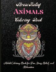 Amazing Animals Coloring Book For Adults