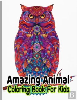 Bertrand.pt - Amazing Animals Coloring Book For Kids Ages 4-12