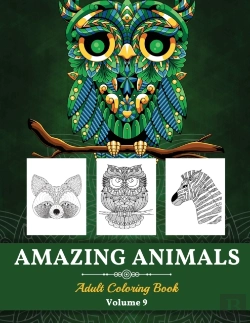 Bertrand.pt - Amazing Animals Grown-Ups Coloring Book: