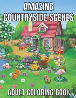 Bertrand.pt - Amazing Countryside Scenes Adult Coloring Book