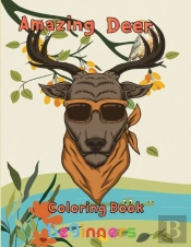 Amazing  Deer Coloring Book   Beginners