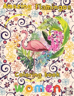 Bertrand.pt - Amazing Flamingos Coloring Book Women