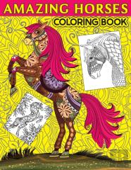 Amazing Horses Coloring Book