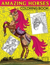 Amazing Horses Coloring Book